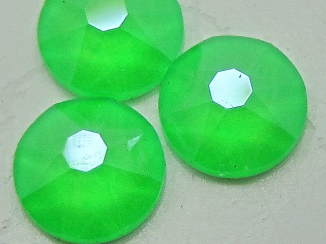 1 Gross 10ss ELECTRIC PRO GREEN HOT FIX European Rhinestones